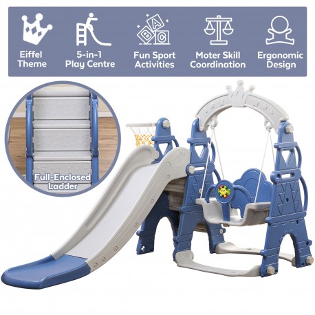 kids slide playset