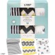 Muslin Baby Swaddle Blanket - 100% Cotton Organic Towel Wrap - Stroller Nursing Cover Nap Burp Cloth Car Canopy Gift Set