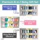 8-Pack Baby Bibs Baby Bandana Drool Bibs, 100% Organic Cotton Soft Absorbent Bibs, Unisex Infant Toddler Newborn Gift