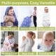 Muslin Baby Swaddle Blanket - 100% Bamboo Organic Towel Wrap - Stroller Nursing Cover Nap Burp Cloth Car Canopy Gift Set