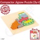 3D Wooden Jigsaw Puzzles for Kids 2