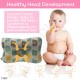 Baby Head Shaping Pillow - Organic Cotton 3D Air Mesh Breathable - Infant Sleep Positioner Cushion - Prevent Flat Head