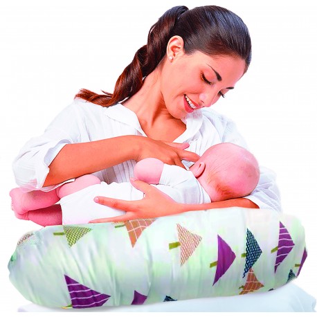 Nursing Pillow and Positioner - Breastfeeding Arm Pillow - Infant Support Newborn Feeding Cushion Ergonomic Portable