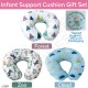 Nursing Pillow and Positioner - Breastfeeding Arm Pillow - Infant Support Newborn Feeding Cushion Ergonomic Portable