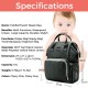 Maternity Diaper Bag Backpack - Travel Organizer Tote Nappy Baby Bags - Mummy Designer Handbag with Stroller Strap