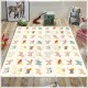 Rolling Baby Play Mat - XPE Waterproof Reversible ABC Puzzle Kids Playmat - Gym Yoga Activity Floor (180 x 150 x 1cm)